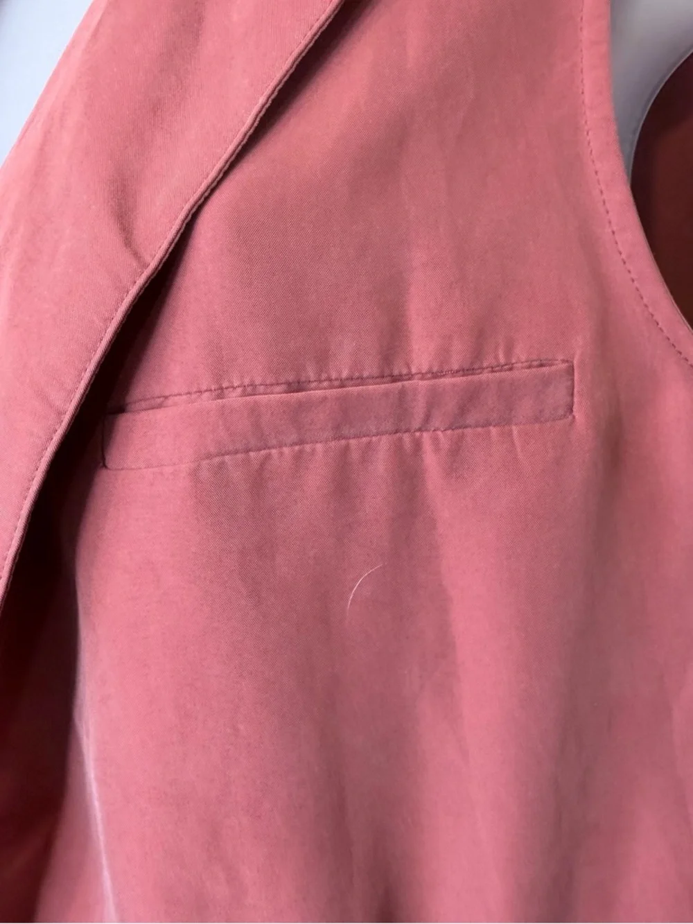 Elevenses | Anthro Old Town Open Front Tie Waist Lightweight Pocket Utility Vest - Picture 8 of 15